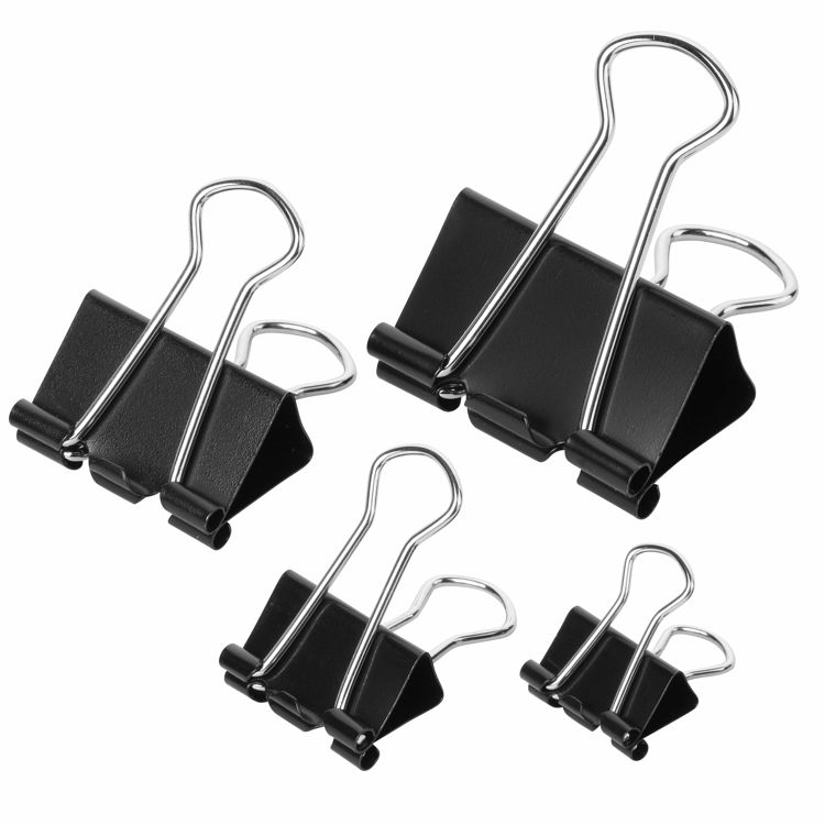 Picture of BC323 BLACK BINDER CLIPS